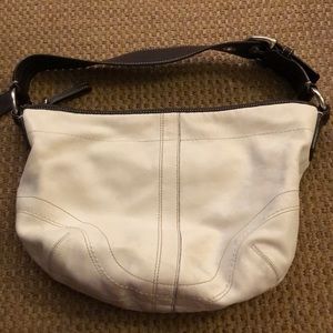 Coach soft leather small bucket bag